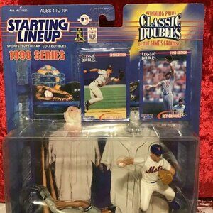 1998 MLB Starting Lineup Classic Doubles Derek Jeter & Rey Ordonez Figure Set